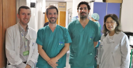 Glaucoma: Hospital de Santa Maria realiza técnica inovadora minimamente invasiva